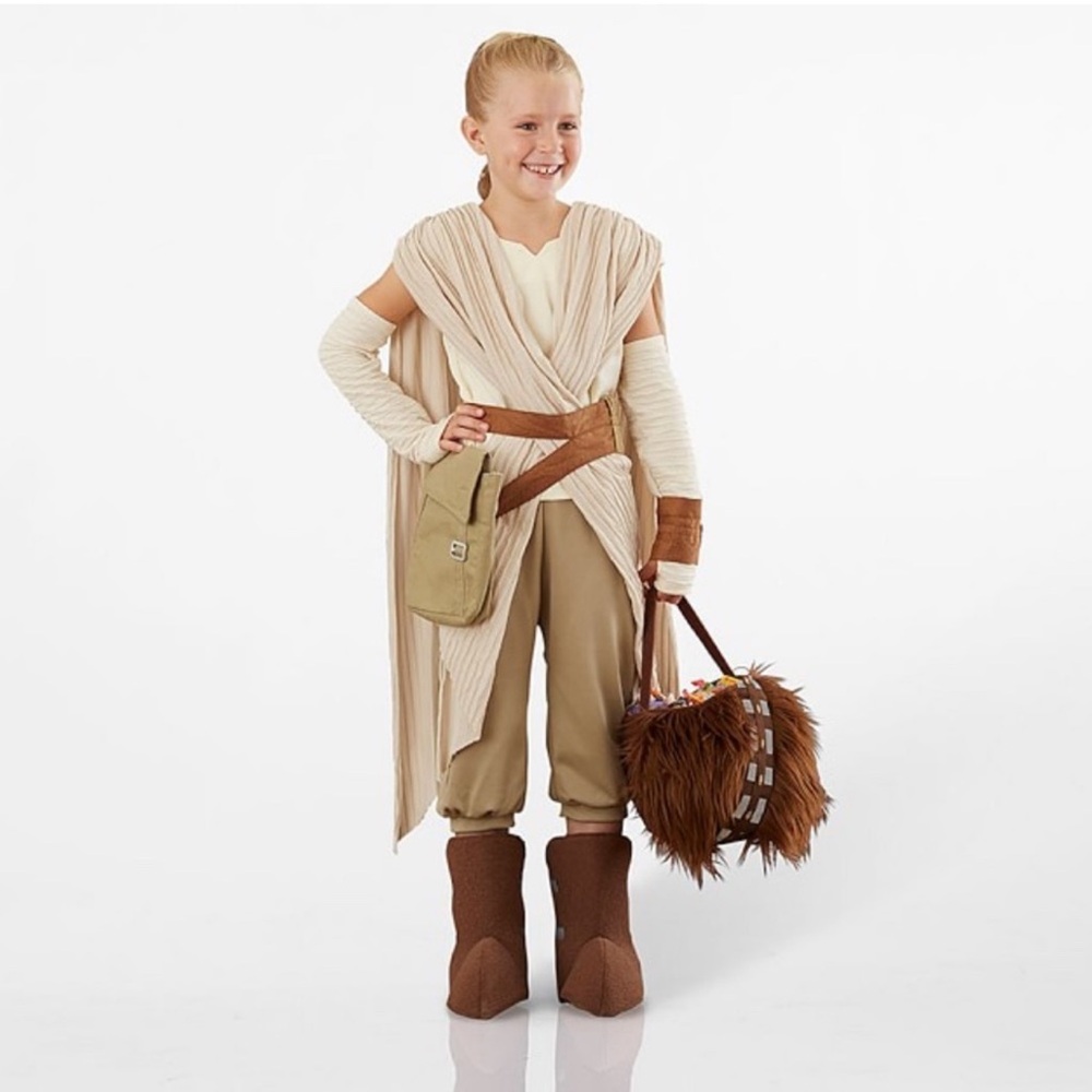 Kids Star Wars™ Rey™ Halloween Costume - Picture 2 of 7